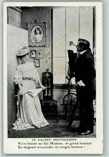 Serie Le Galant Photographe - Fotograf im Atelier