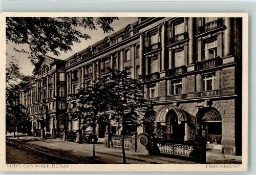 Tiergarten Hotel Espanade Bellevuestraße Frontansicht