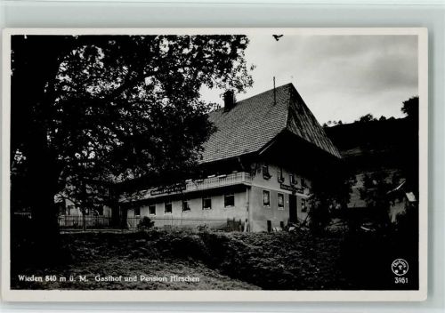 Wieden Gasthaus Pension Hirschen