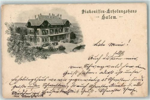 Salem 1906 Diakonissen-Erholungshaus