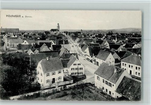 Hochstädt 1940 Schöne Straßenpartie AK Gute Erhaltung - Verlag Zerle 6907 AK