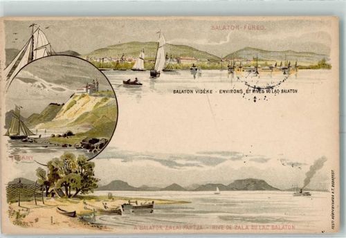 Balatonfüred 1896 Balaton Plattensee