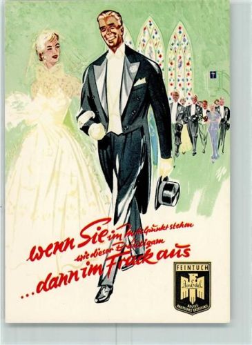 Feintuch AarEdel Frack und Smoking Hochzeit AK
