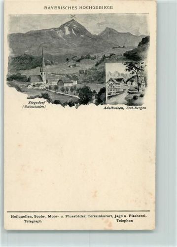 Bad Adelholzen Bayerisches Hochgebirge Siegsdorf Adelholzen