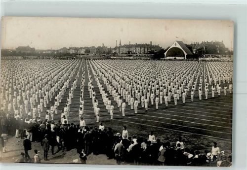 Leipzig Nr. 7 Deutsches 1. Arbeiter-Turnfest 1922 AK