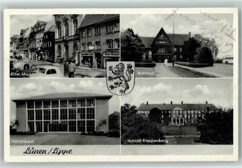 Lünen Alter Markt Bahnhof Hallenbad Schloss Kappenberg