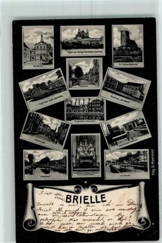 Brielle Stadthis St Catharinaloren Kazerne den Boele Voorstrase