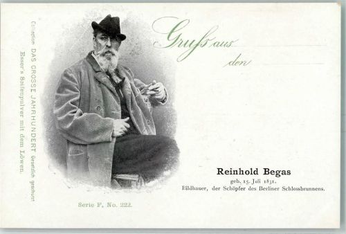 1900 Werbung Esser Seifenpulver Das Grosse Jahrhundert Serie F Nr. 222 - AK