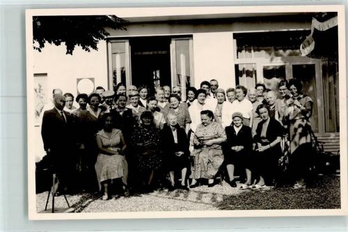 Marciana Hotel Brigantino Gruppenfoto Stempel Volksbund deutsche Kriegsgräberfürsorge e.V.