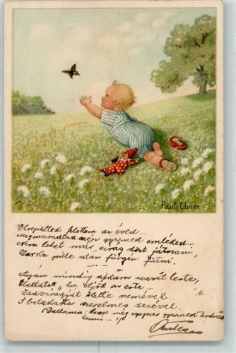 1924 Schmetterling Verlag Rökl AK