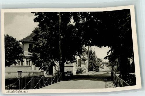 Bad Krozingen Bahnhofstraße Scan verzogen
