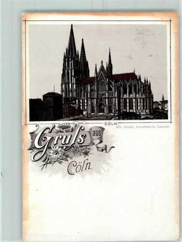 Köln Altstadt-Nord 103 Druck 1890 - 1895
