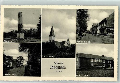 Benteler Ehrenmal Kath. Kirche Am Kirchplatz Volksschule