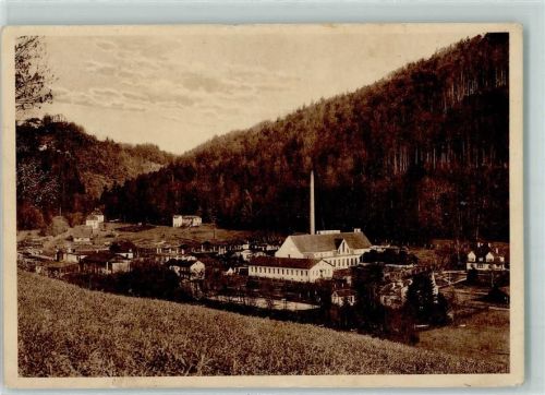 Grafenau Papierfabrik Elsenthal AG Briefmarke Hakenkreuz WK II WK II