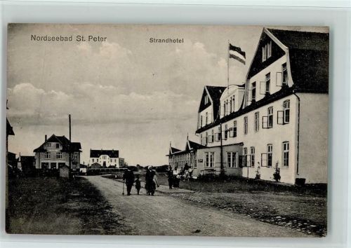 Sankt Peter-Ording Strandhotel, gute Erhaltung AK