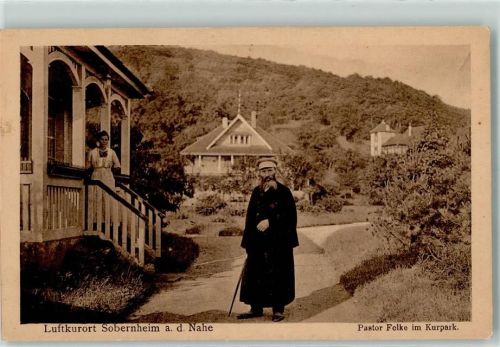 Sobernheim Pastor Felke im Kurpark