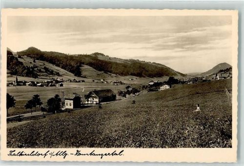 87534 W8974 Thalkirchdorf Lieder AK Konstanzertal Lied Noten