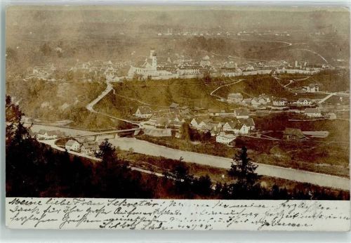 Schongau 1901 Lechbrücke