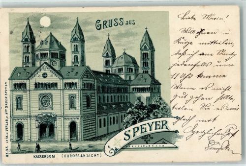 Speyer 1900 Kaiserdom