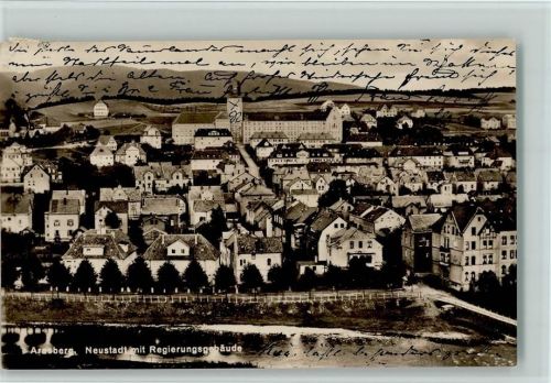 Arnsberg 1929 Neustadt, gute Erhaltung AK