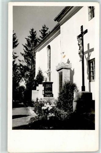 Stockheim Kirche mit Grabstätten Ort handschriftlich