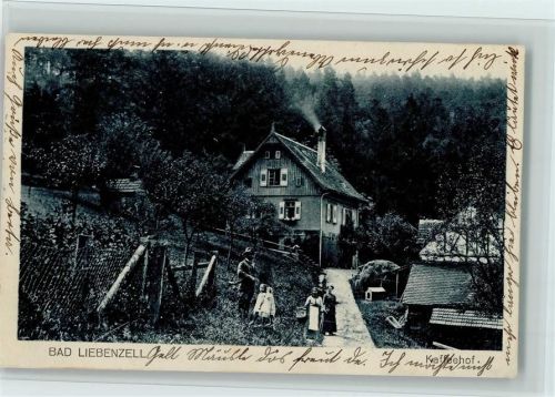 Bad Liebenzell 1927 Kaffeehof, gute Erhaltung AK