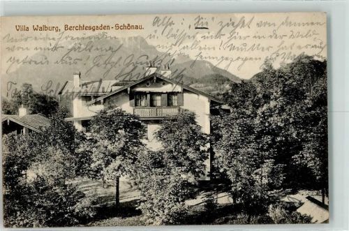 Schönau 1914 Villa Walburg