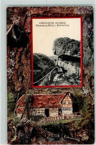 Wiesenttal Riesenburg Aussichtsplatz Schillerfels
