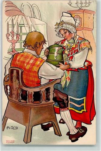 Upsalla Tracht sign. A.Sg Ort lt. Stempel