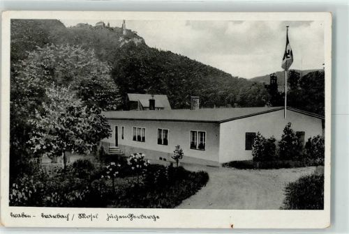 Traben-Trarbach WK II Jugendherberge Fahne