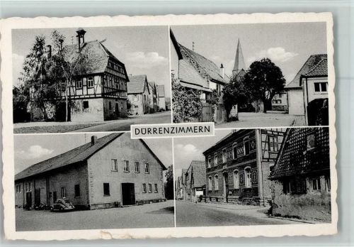 Dürrenzimmern Ortsansichten 4-Bildaufnahme