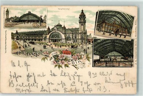 Köln Altstadt-Nord 103 1897 Hauptbahnhof