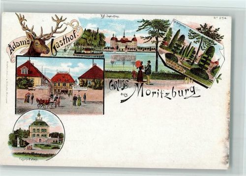 Moritzburg adams Gasthof, Jagdschloss , gute Erhaltung