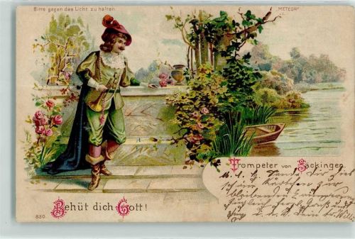 Bad Säckingen 1901 Trompeter von Säckingen