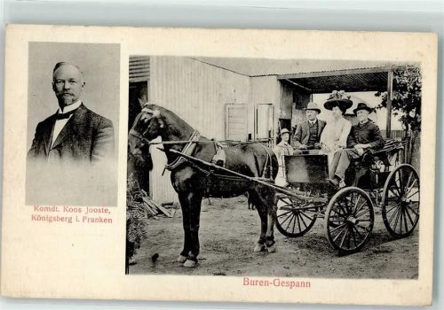 1912 Kommandant Jooste Burengespann AK