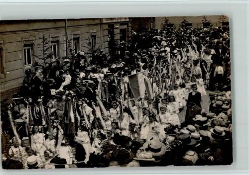 Roßwein Schulfest - schöne Aufnahme, ca 1913 AK