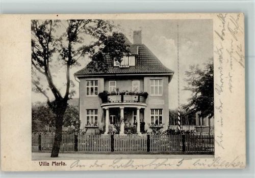Wernigerode Villa Marta Bahnpoststempel Zug 948