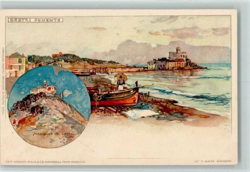Genova 1898 Sestri Ponente Velten Verlag Nr. 204 , gute Erhaltung AK