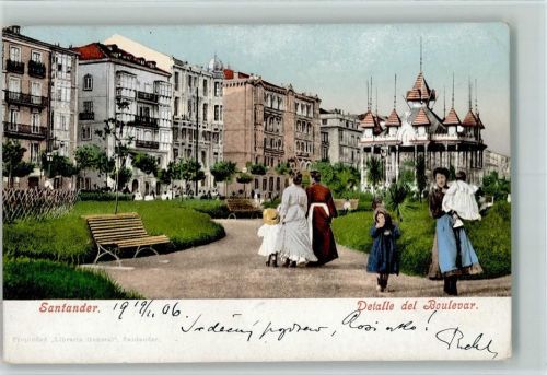 1904 Detalle del Boulevar - Verlag Purger Nr. 3668 Photochromie