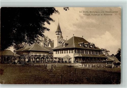 Bern 1914 Landesausstellung 1914 - Dörfli, Wirtshaus