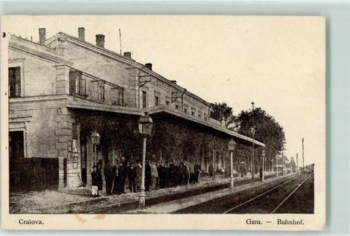 Craiova 1917 Bahnhof Gara
