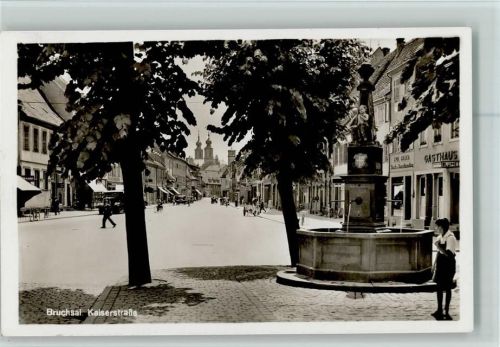 Bruchsal Kaisestrasse Brunnen