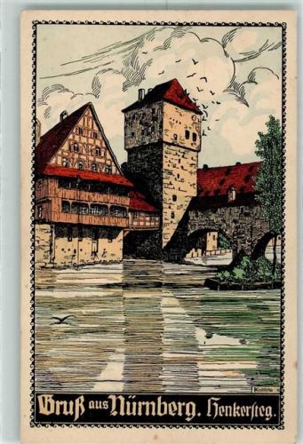Nürnberg Henkersteg AK
