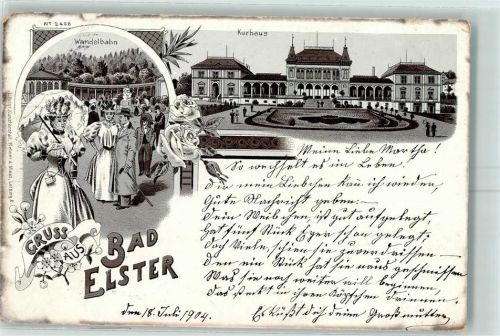 Bad Elster 1904 Gruss aus