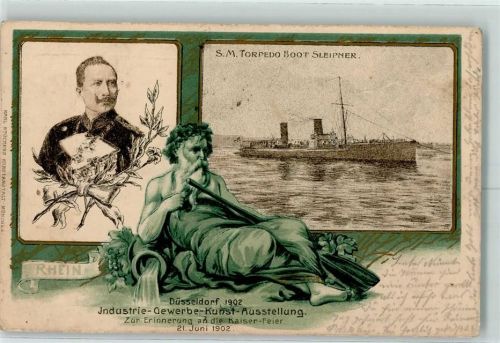 Düsseldorf 1915 Erinnerung an die Kaiser Wilhelm II Feier AK
