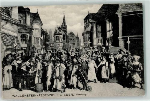 Cheb Wallenstein Festspiele Werbung