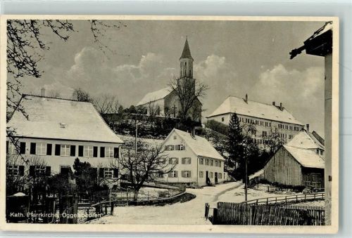 Oggelsbeuren Kath. Pfarrkirche Winter