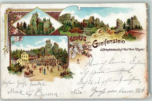 Ehrenfriedersdorf 1901 Greifenstein Hotel
