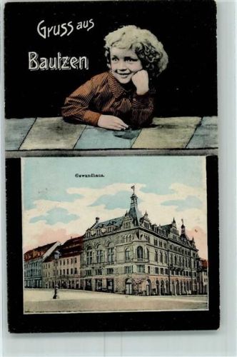 Bautzen 1914 Gewandhaus Kind