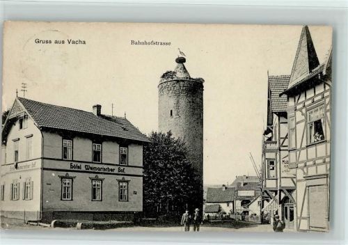 Vacha 1909 Bahnhofstraße